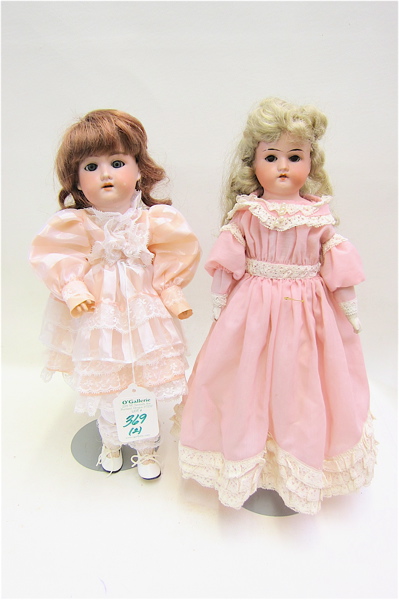 TWO ARMAND MARSEILLE DOLLS: