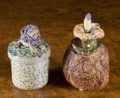TWO ART POTTERY VESSELSTWO ART