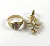 TWO ARTICLES OF OPAL AND FOURT