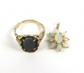 TWO ARTICLES OF OPAL AND FOURT