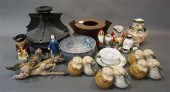 TWO ARTMAN CERAMIC VESSELS AND