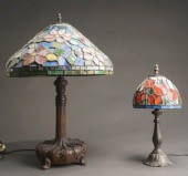 TWO ARTS AND CRAFTS STYLE PATI