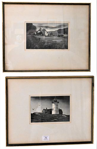 TWO ASA CHEFFETZ (1897 - 1965)Two