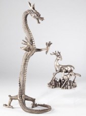 Two Asian Cast Brass Animalsci