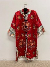 Two Asian kimonos, one full le