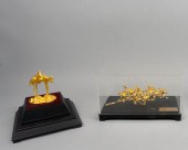 TWO ASIAN PRESENTATION PIECES