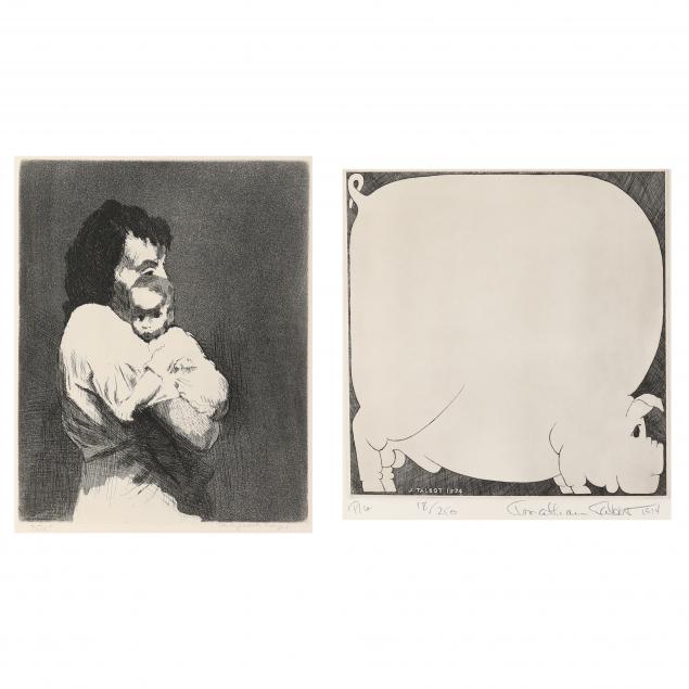 TWO ASSOCIATED AMERICAN ARTISTS