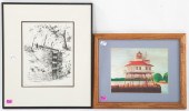 TWO ASSORTED FRAMED ARTWORKS 1