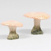 TWO ASTIER DE VILLATTE EARTHEN