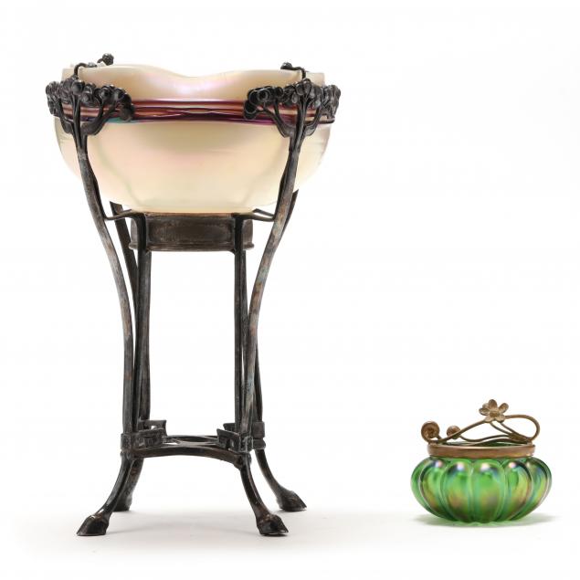 TWO ATT. LOETZ, ART NOUVEAU STYLE