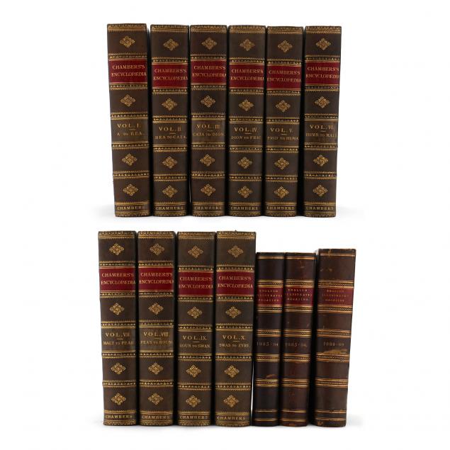 TWO ATTRACTIVE SETS OF ANTIQUE