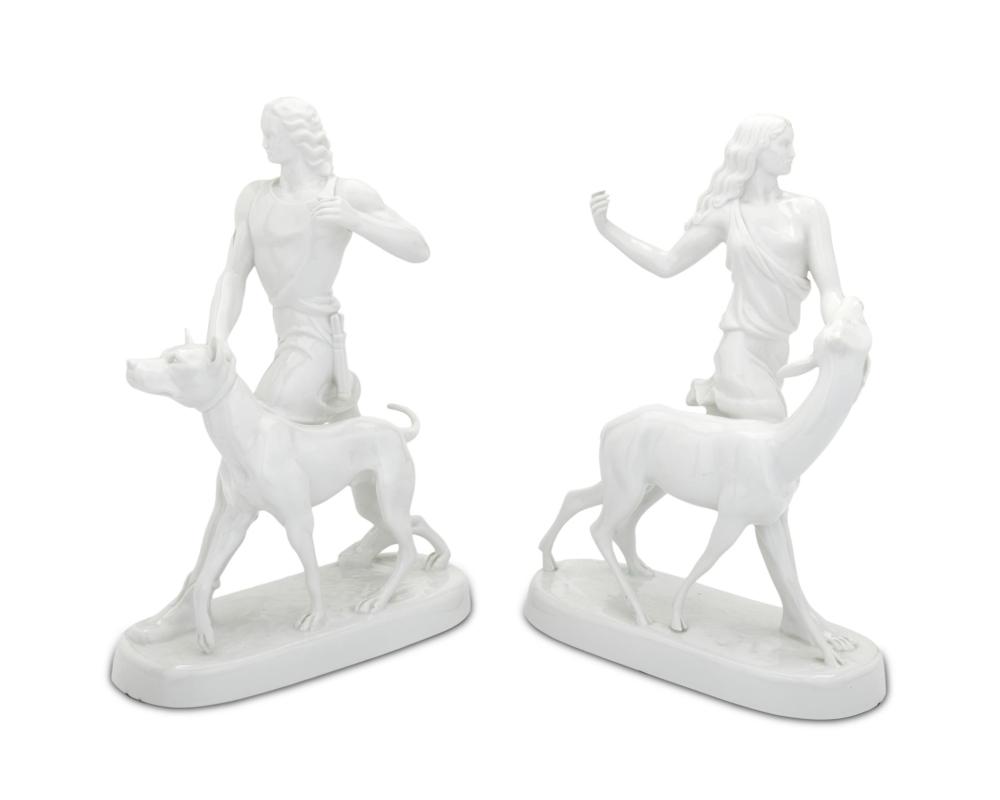 TWO AUGARTEN WIEN PORCELAIN