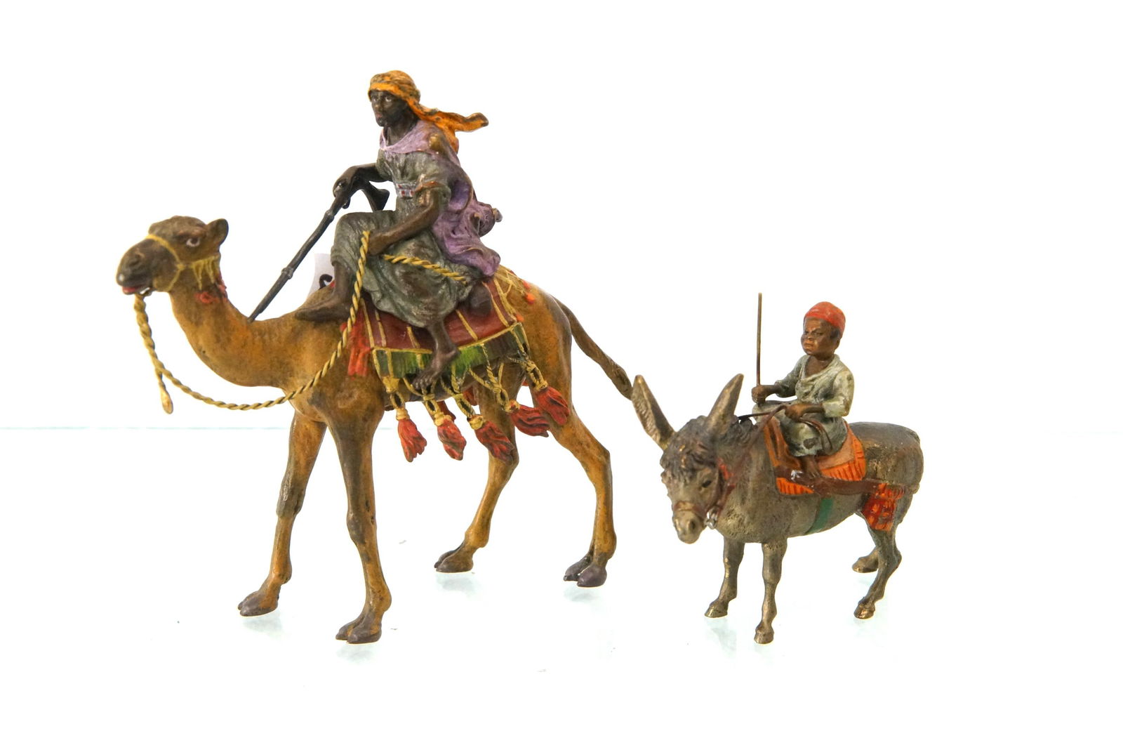 TWO AUSTRIAN BRONZES - BEDOUIN