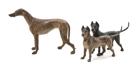 Two Austrian Cold Painted Bronze