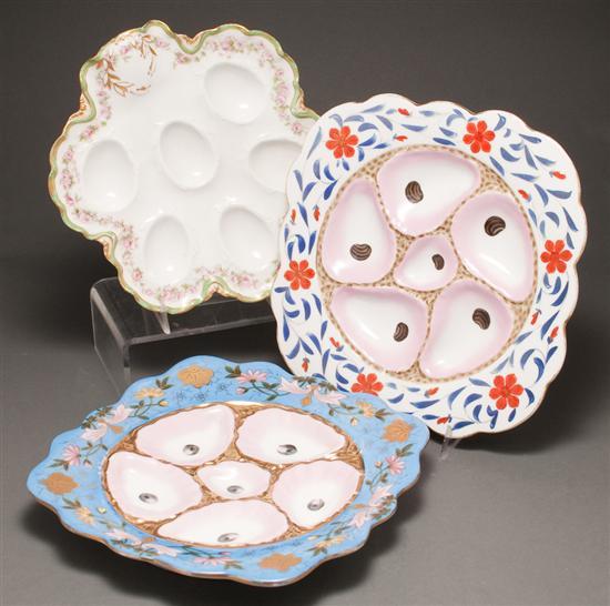 Two Austrian floral painted