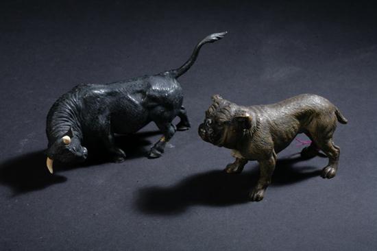 TWO AUSTRIAN MINIATURE BRONZE