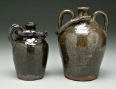 Two B. B. Craig stoneware snak