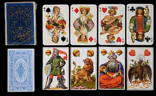 TWO B. DONDORF DECKS PLAYING