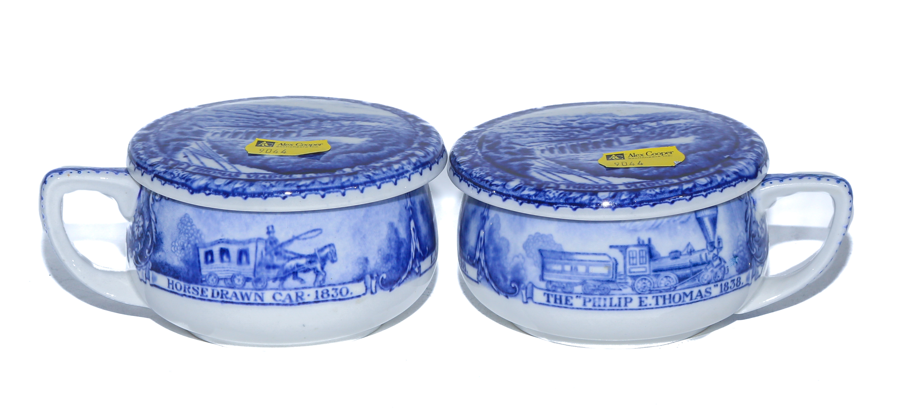 TWO B & O LAMBERTON COFFEE CUPS