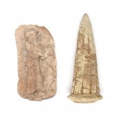 TWO BABYLONIAN STYLE CERAMICS
