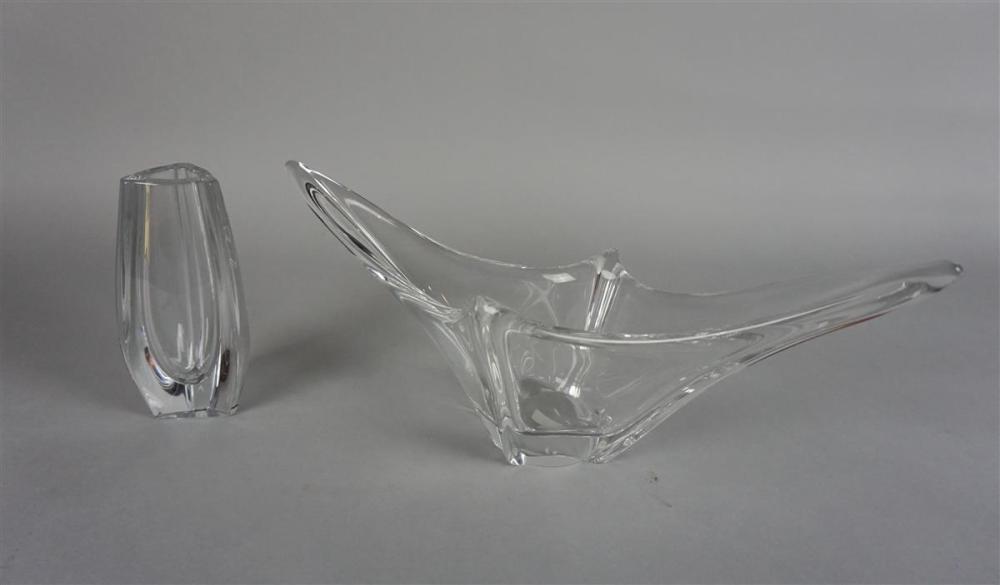 TWO BACCARAT CRYSTAL ITEMSTWO