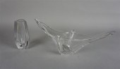 TWO BACCARAT CRYSTAL ITEMSTWO