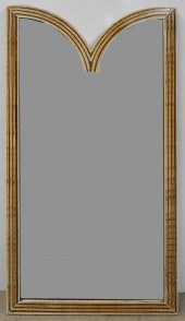 TWO BAKER FAUX BAMBOO PAINTED