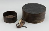 TWO BALEEN DITTY BOXES AND A S
