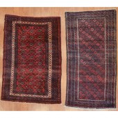 TWO BALOUCH RUGS, TURKESTAN, 3