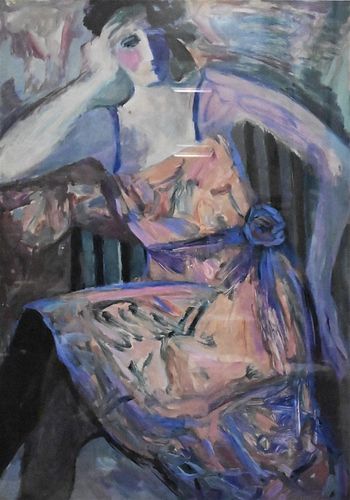 TWO BARBARA A WOOD (AMERICAN,