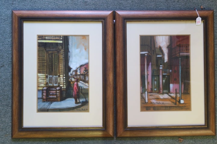 TWO BARCLAY SHEAKS ACRYLIC