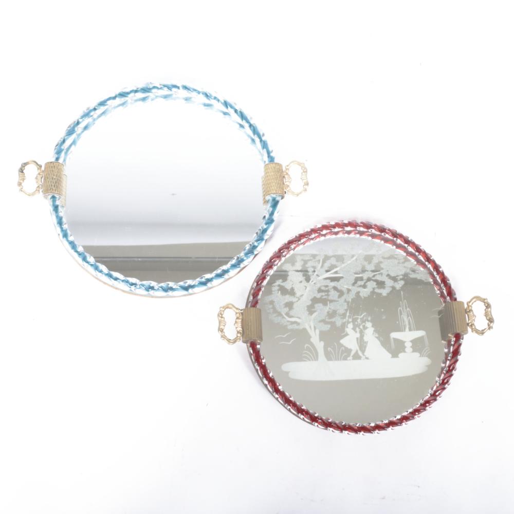 TWO BAROVIER & TOSO MURANO ART