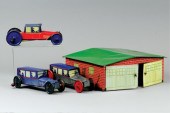 TWO BAY GARAGE WITH THREE CARS