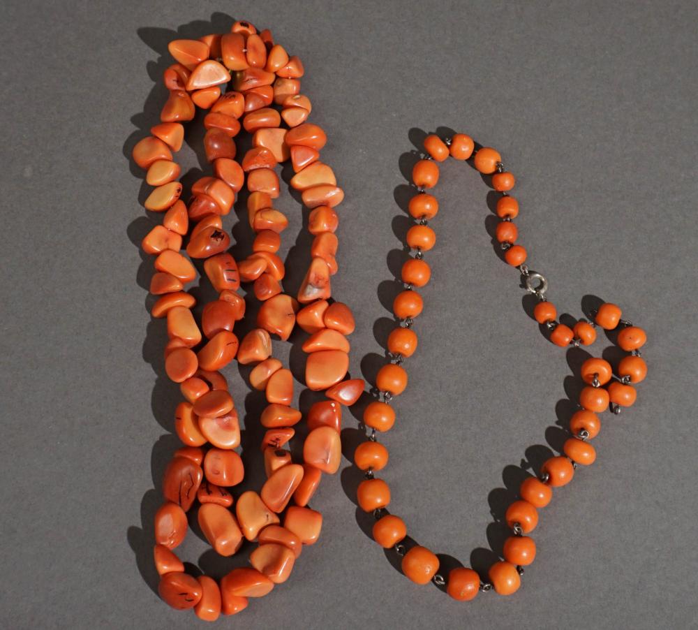 TWO BEADED NECKLACESTwo Beaded