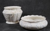 TWO BELLEEK PORCELAINS: NAIRN
