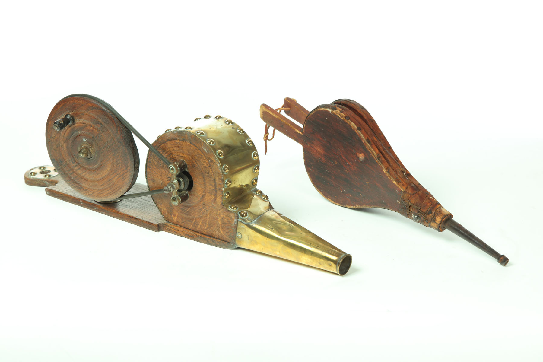 TWO BELLOWS.  American and English