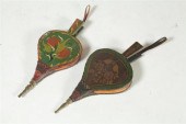 TWO BELLOWS.  American  mid 19