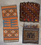 TWO BELOUCHISTAN BAGFACES AND