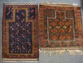 TWO BELOUCHISTAN PRAYER RUGS,