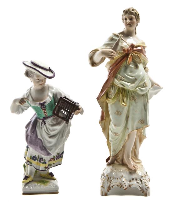 *Two Berlin (K.P.M.) Porcelain