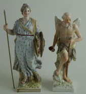 TWO BERLIN (K.P.M.) PORCELAIN