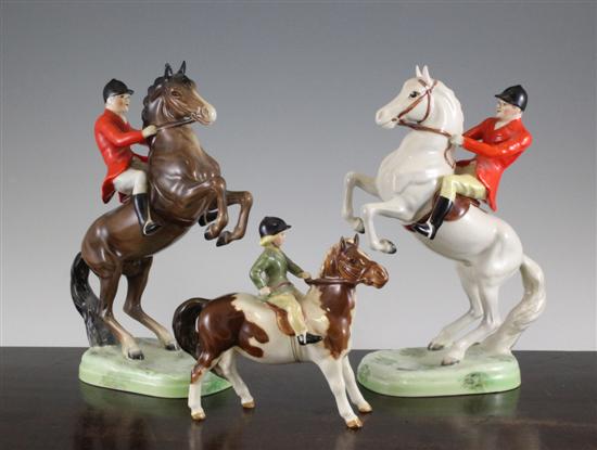 Two Beswick figures of huntsmen