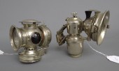 Two bicycle carbide lamps Sola