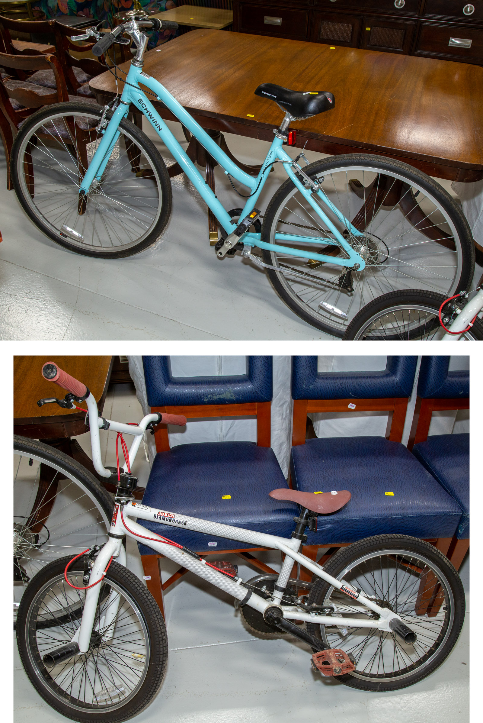 TWO BICYCLES Including child's