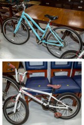 TWO BICYCLES Including child's