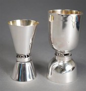 TWO BIER ISRAELI STERLING SILV