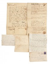 Two Bills of Sales for Slaves