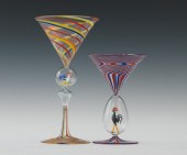 Two Bimini Werkstatte Goblets