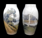 TWO BING AND GRONDAHL VASES, C