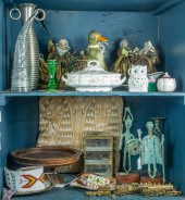 TWO BINS OF DECORATIVE ART INC
